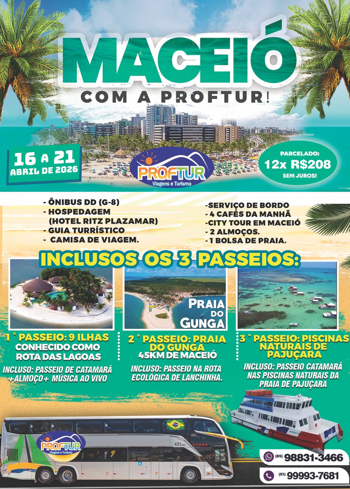 MACEI� -  16 DE A 21  DE ABRIL